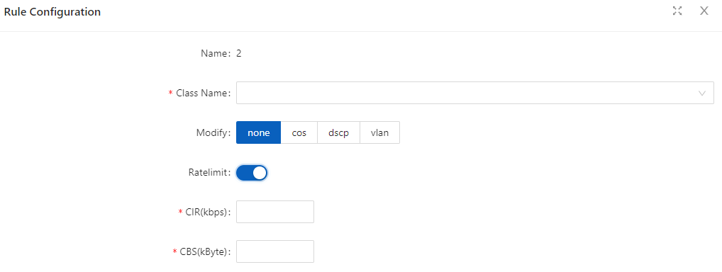 Global Configure Page
